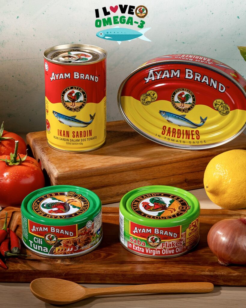 Ayam Brand™’s Fish Range: A Good Sources For Omega-3