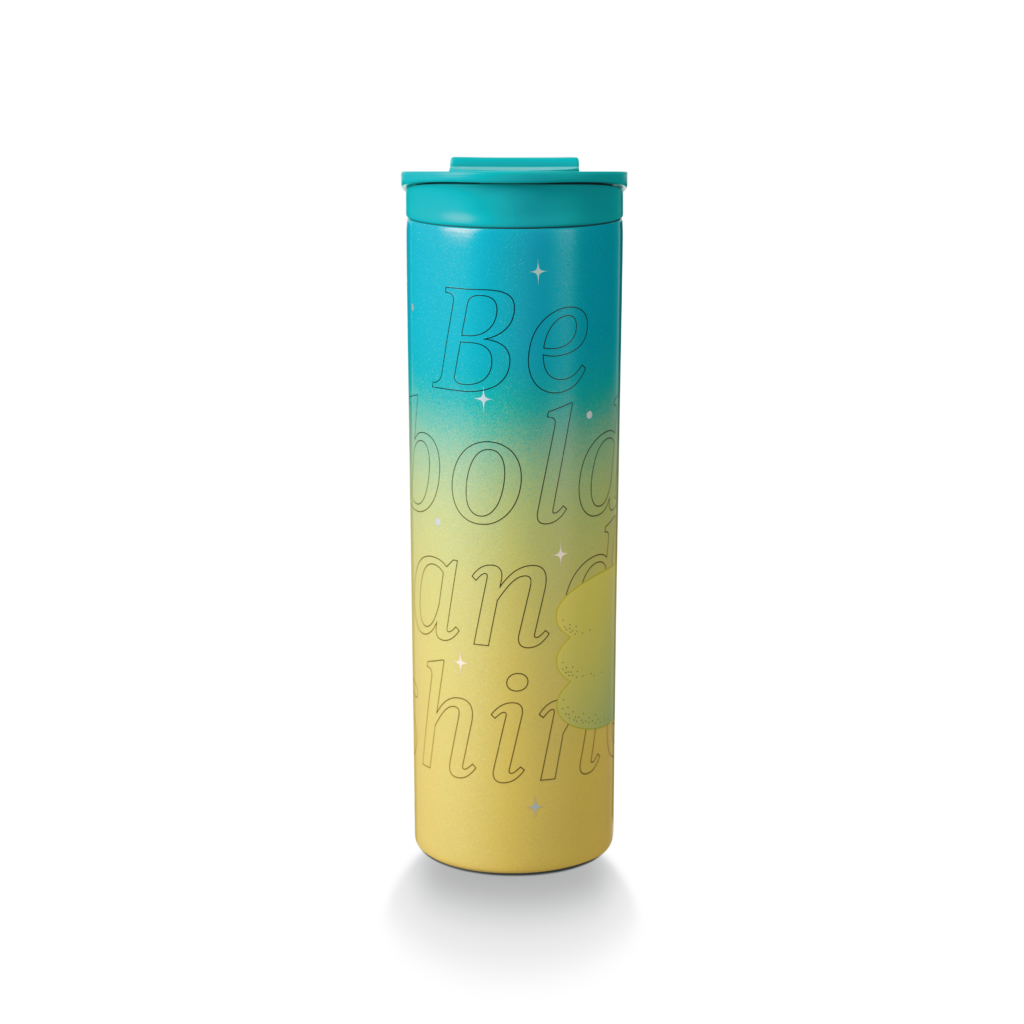 Be Bold and Shine Stainless Steel Tumbler (16oz)