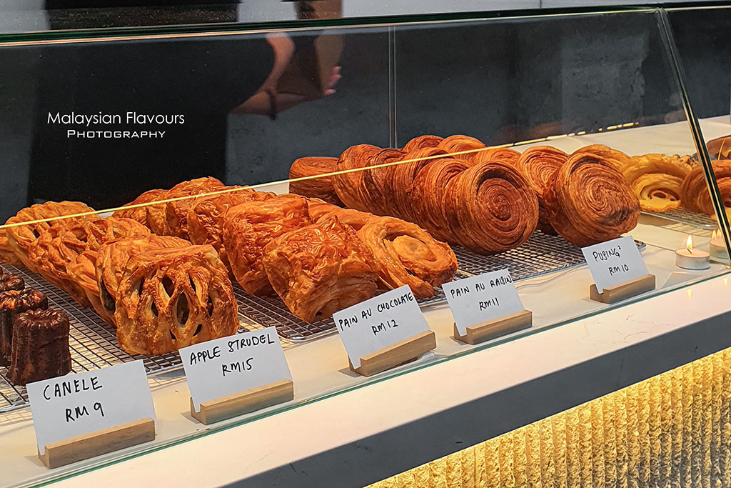 Wide range of pastries 