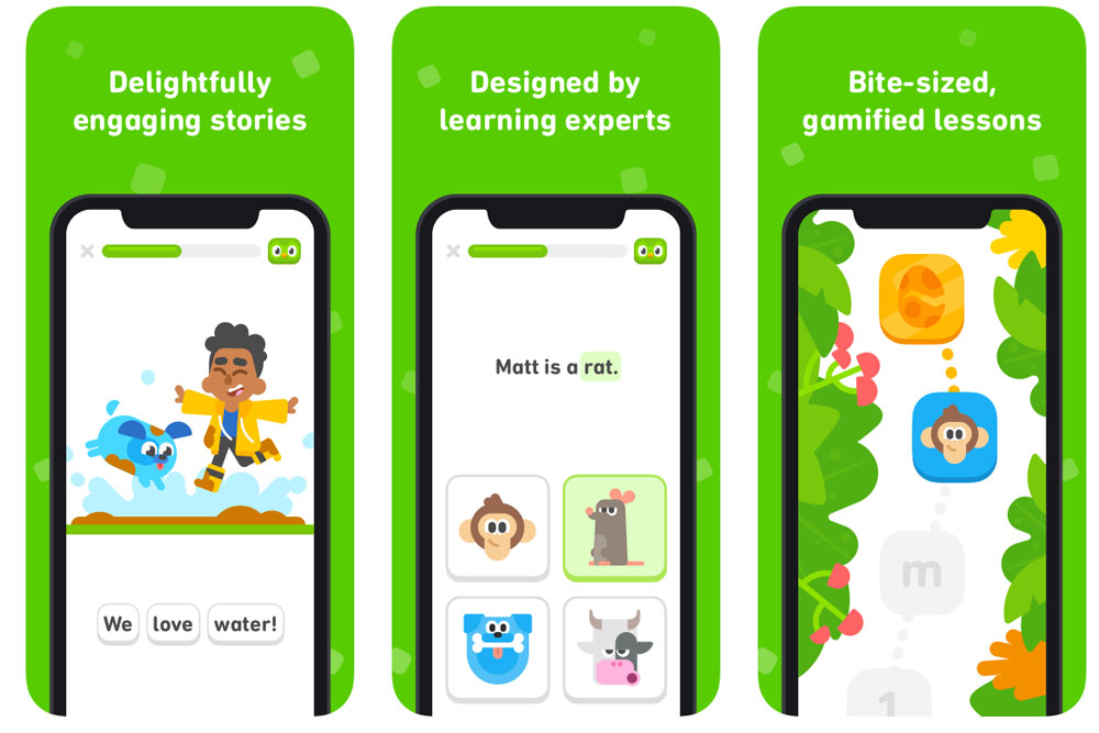 free apps to learn languages: Duolingo