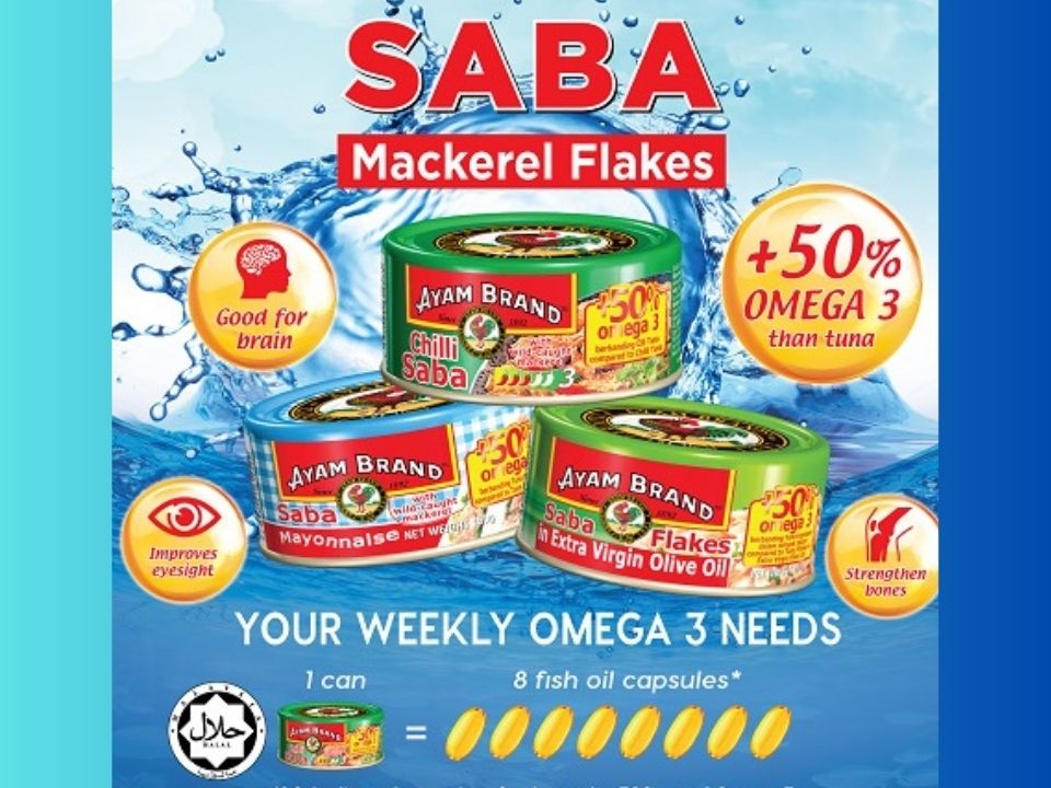 Ayam Brand™’s Healthy & Convenient Fish Range With Omega-3