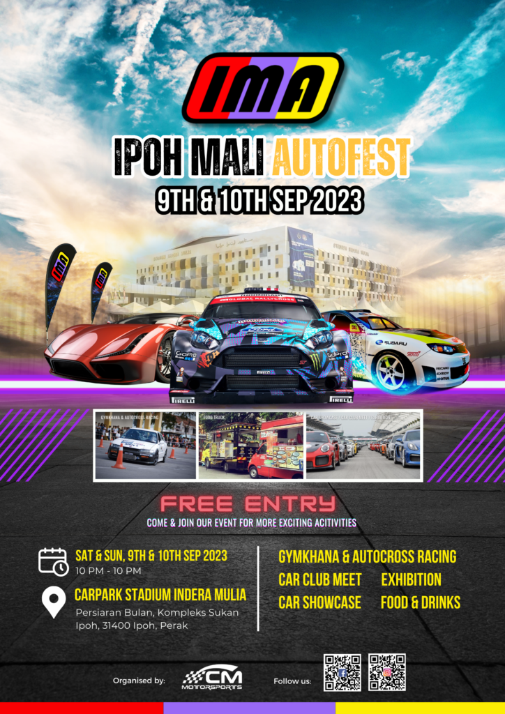 Ipoh Mali Autofest 2023 poster