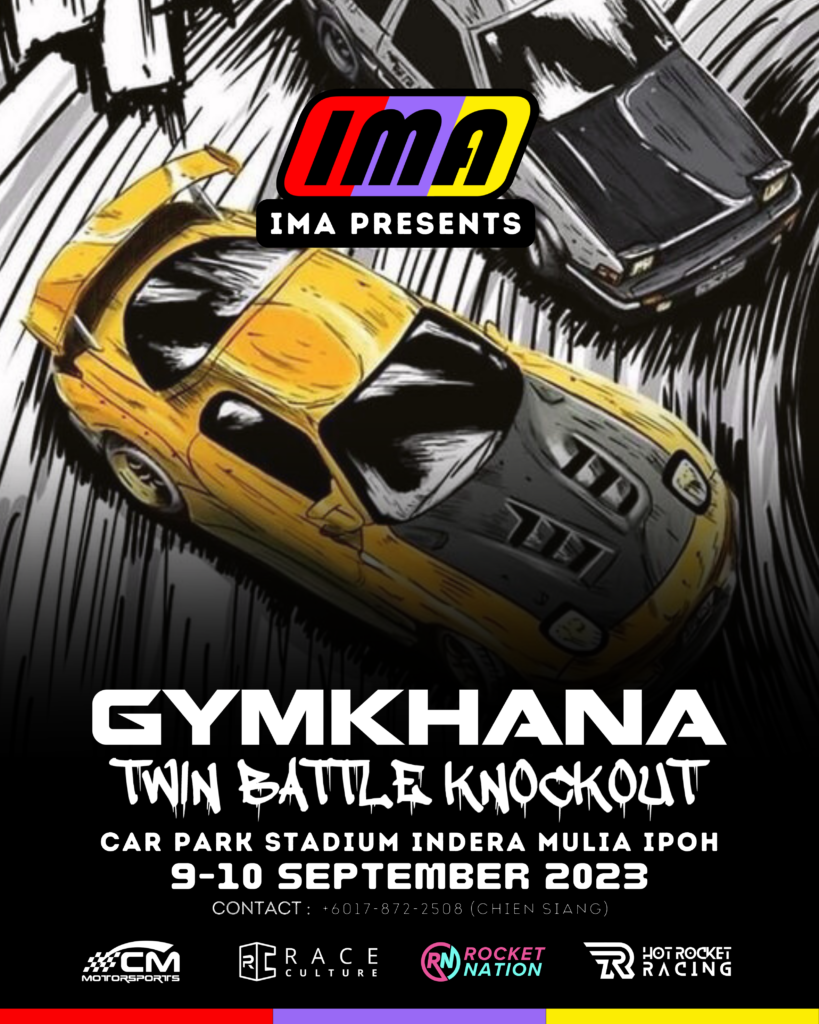 Gymkhana racing at IMA2023