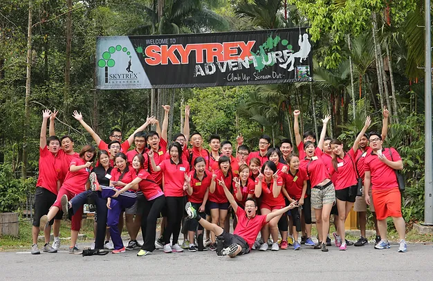Team-building @ Skytrex Adventure, Sungai Congkak