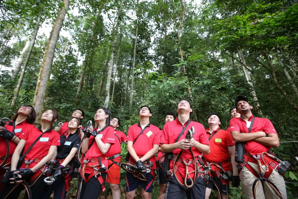 Team-building @ Skytrex Adventure, Sungai Congkak