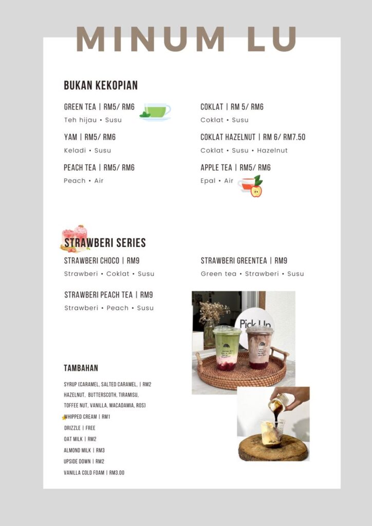 Bianglala Drinks Menu Part 1