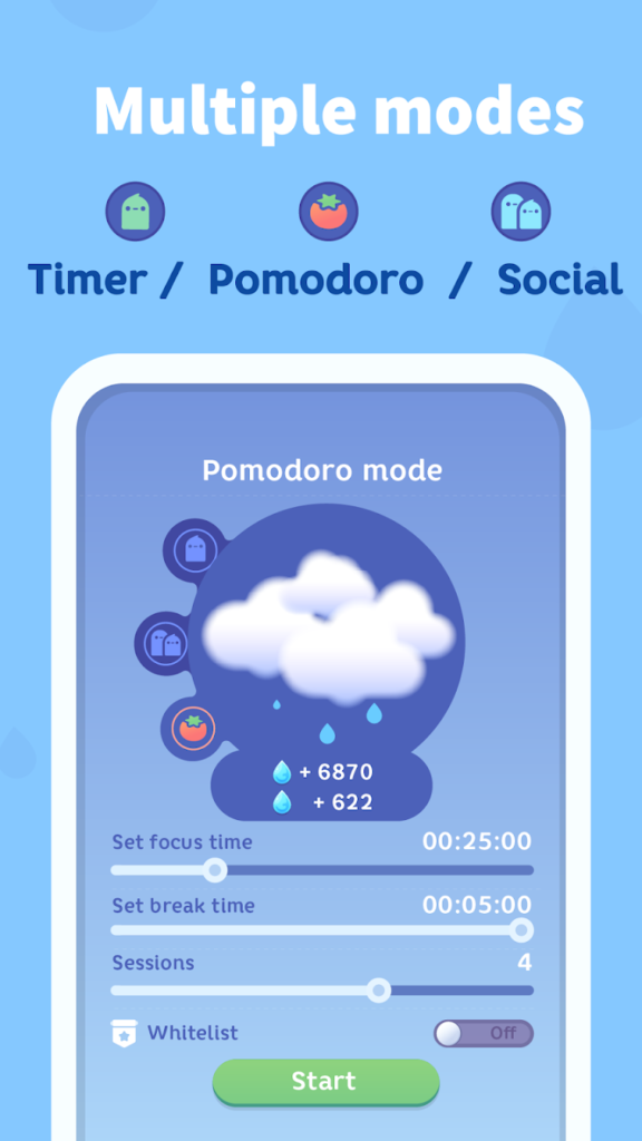 6. Focus Plant: Pomodoro Timer