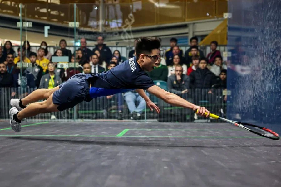 Malaysian Squash Team In Asian Junior Squash Individual Championships