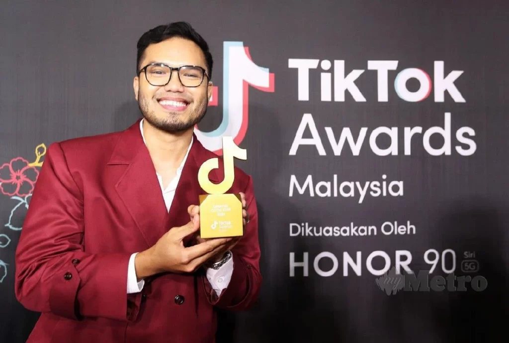 TikTok Creator Of The Year 2023: Khairul Aming's Gratitude For His Family