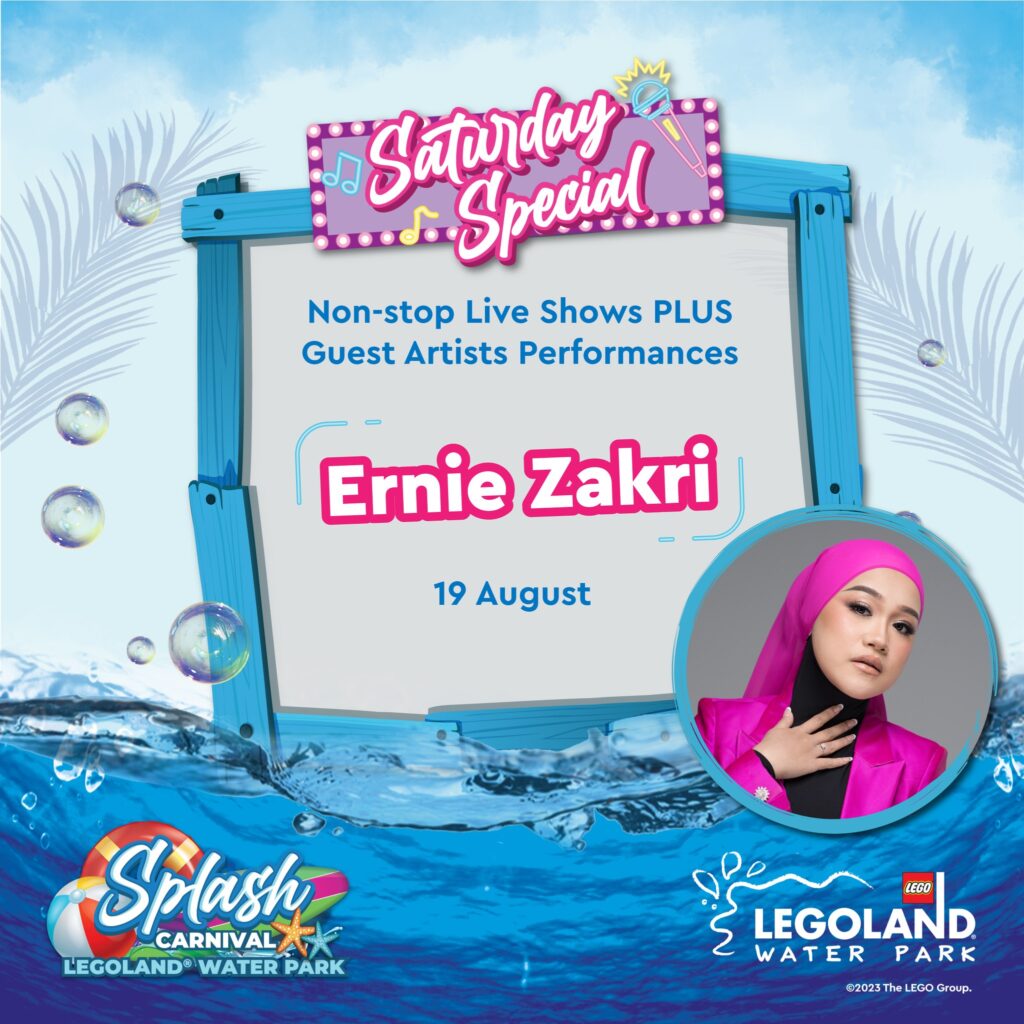 LEGOLAND Water Park Splash Carnival Saturday Special: Erni Zakri (19th August)