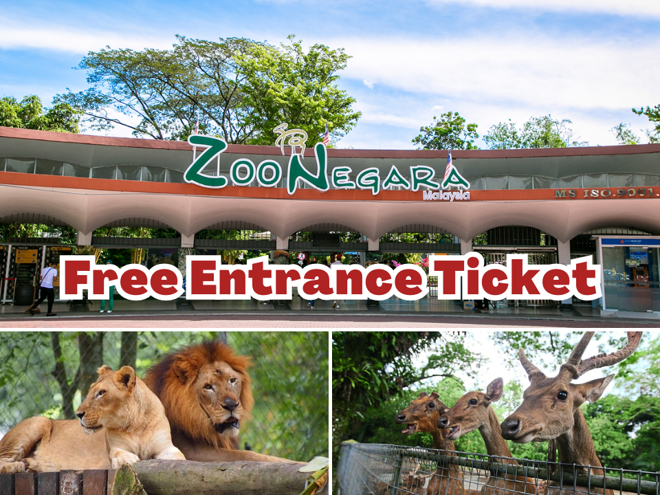 Zoo Negara: Free Entrance Ticket