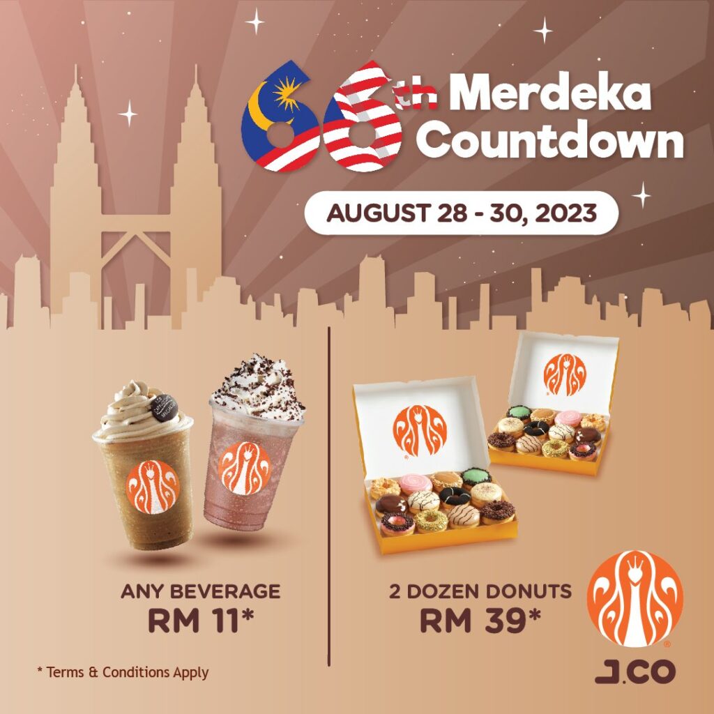 Merdeka food promotion: J.co donuts