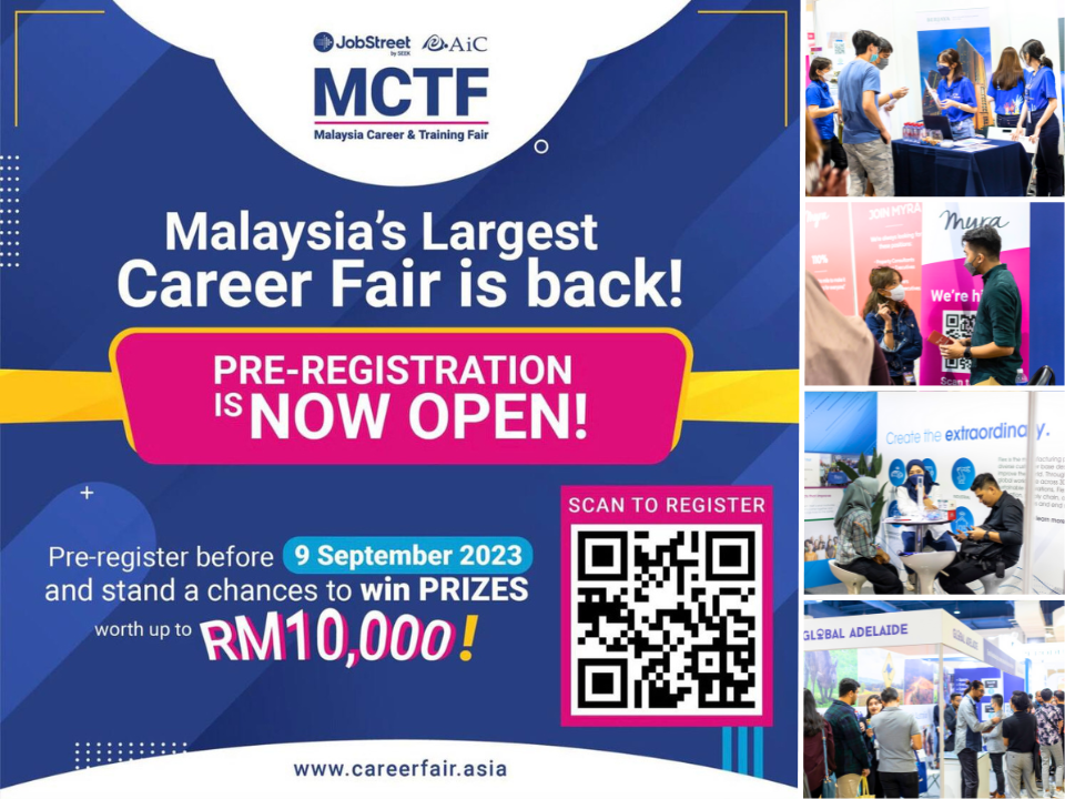 Malaysia Career & Training Fair 2023 Is Here For Job Seekers!