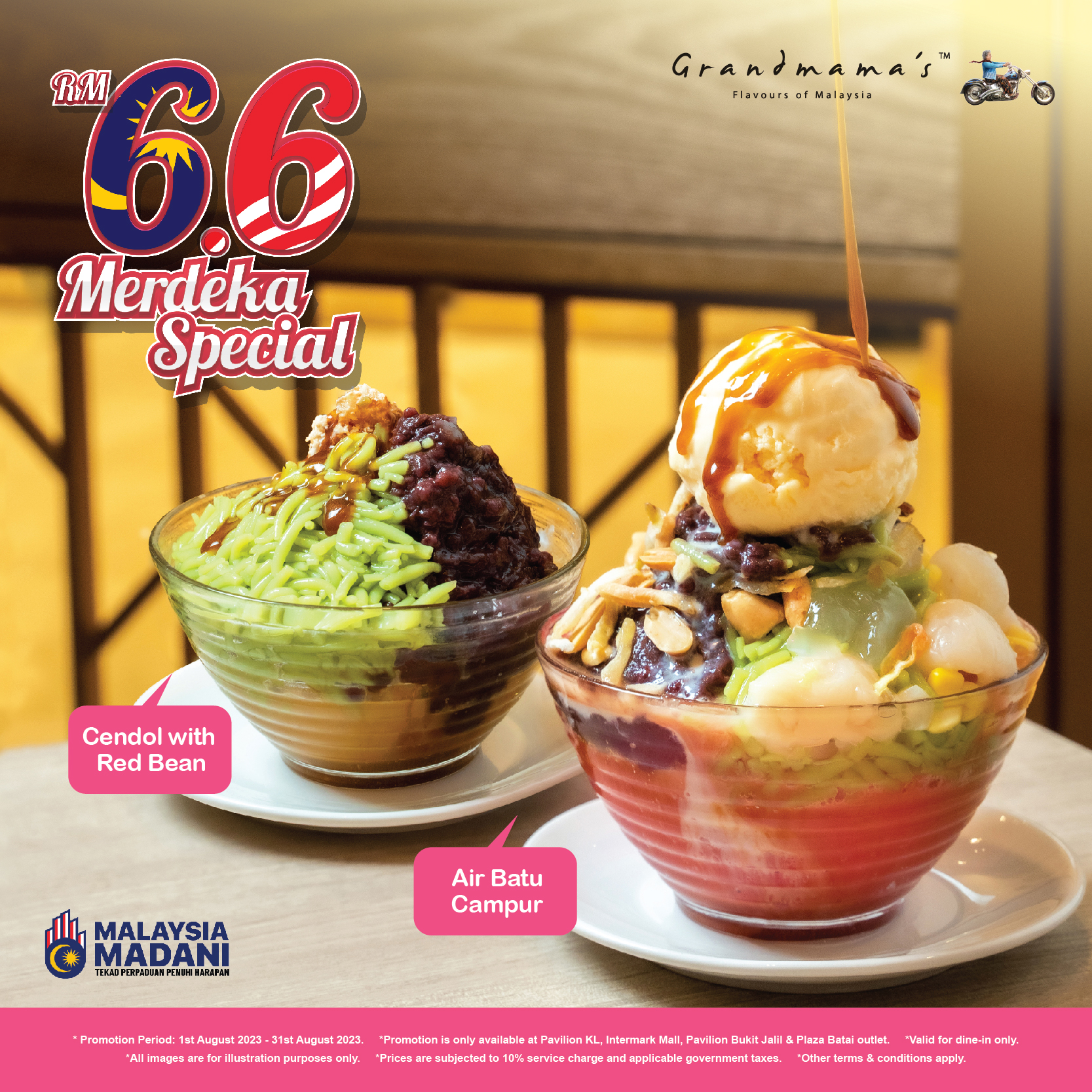 2023 Merdeka Food Promotion & Menu To Look Out For