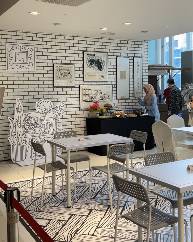  2D Pop-Up Café ‘The Bean’