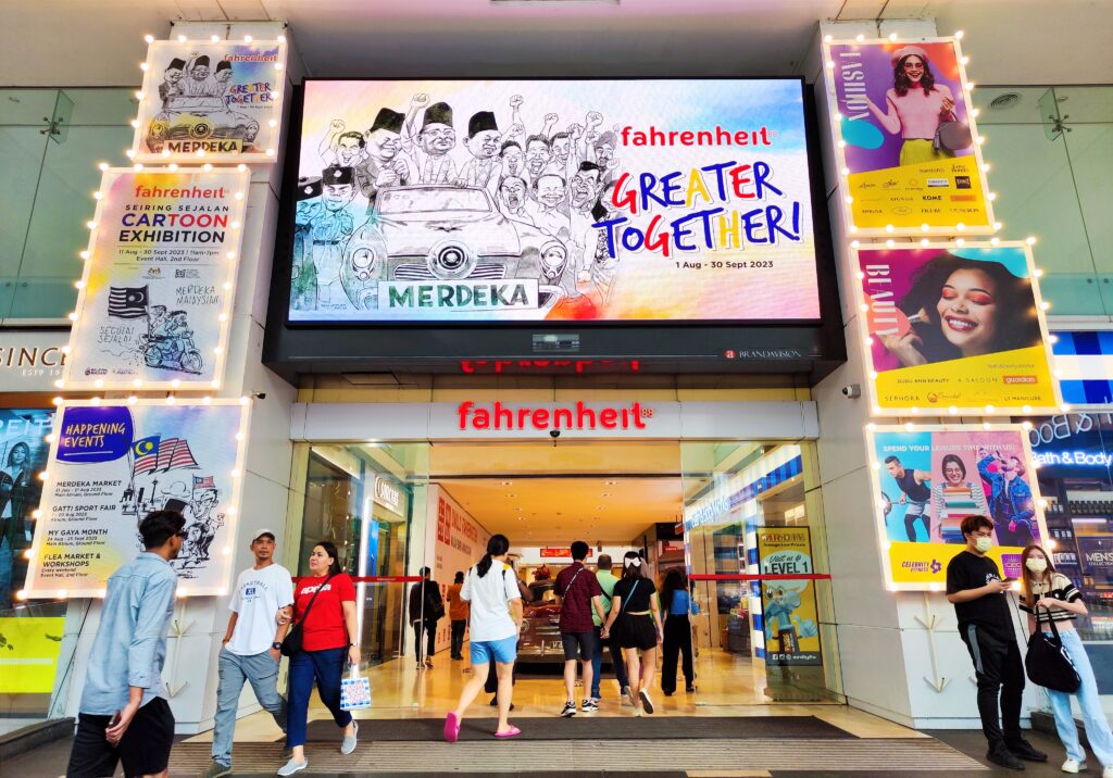 ‘Greater Together’ Merdeka Campaign @ Fahrenheit88