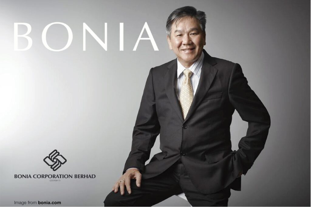 History of BONIA: Founder, Chiang Sang Sem