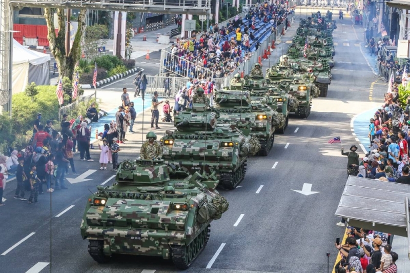A parade of military assets