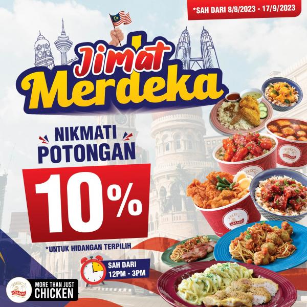 Merdeka food promotion: Kedai Ayamas