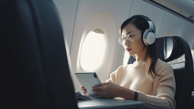 Airplane Etiquette: Wear Headphones