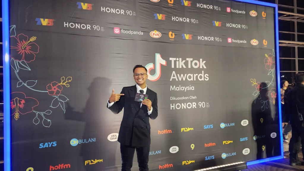 Aiman Danial Abdul Razak Grateful For Being The TikTok Award Nominee