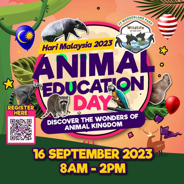Malaysia day 2023 events: 5. Animal Education Day