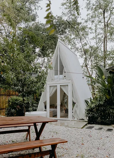 4. The White A-Frame