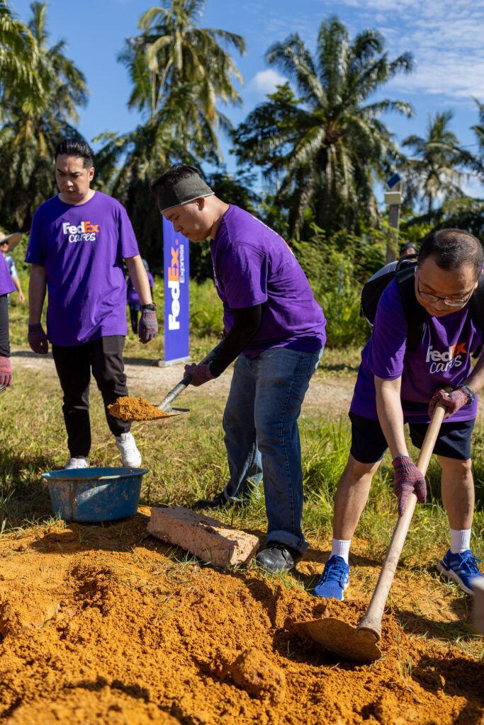 FedEx Tree Planting In Desaru, Johor Bahru