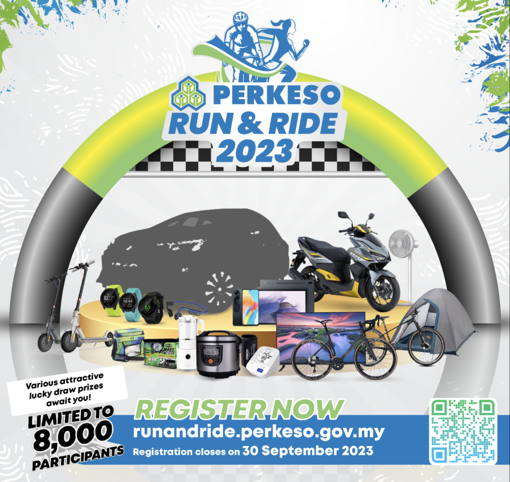 PERKESO: Run & Ride 2023 Category and Price