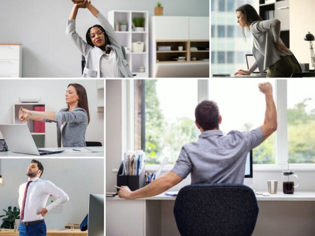Simple Stretches To Do Behind Your Desk