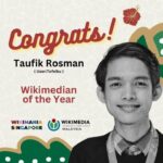 Wikimedian Of They Year: Taufik Rosman