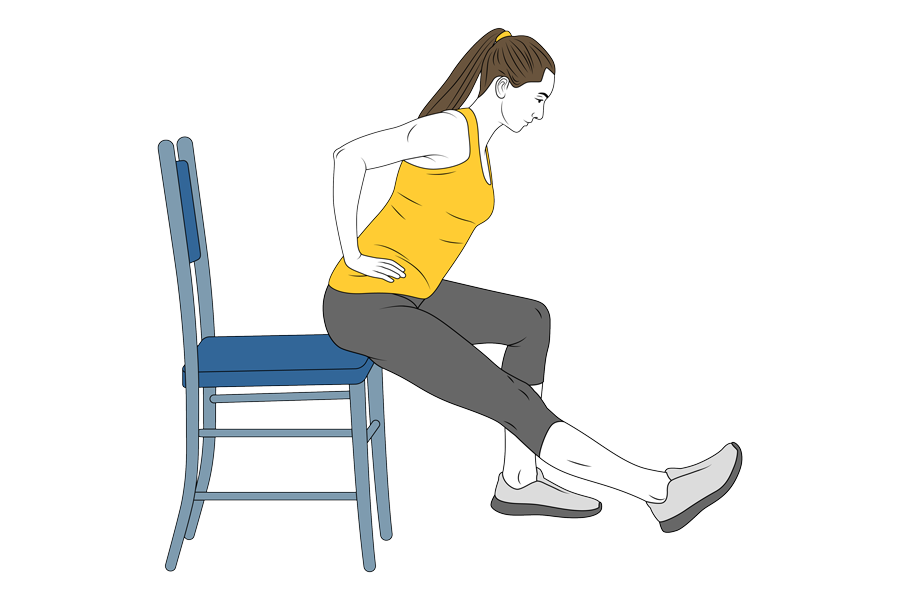 Seated Stretches Yoga: Hamstrings Stretch
