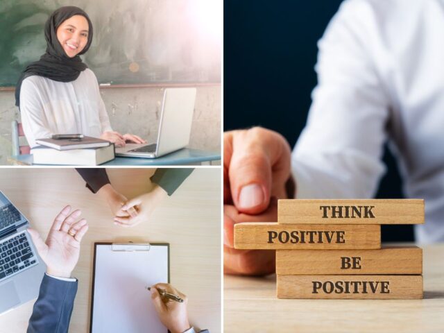 Candidate Showing A Positive Attitude During The Coffee Cup Test During Interview