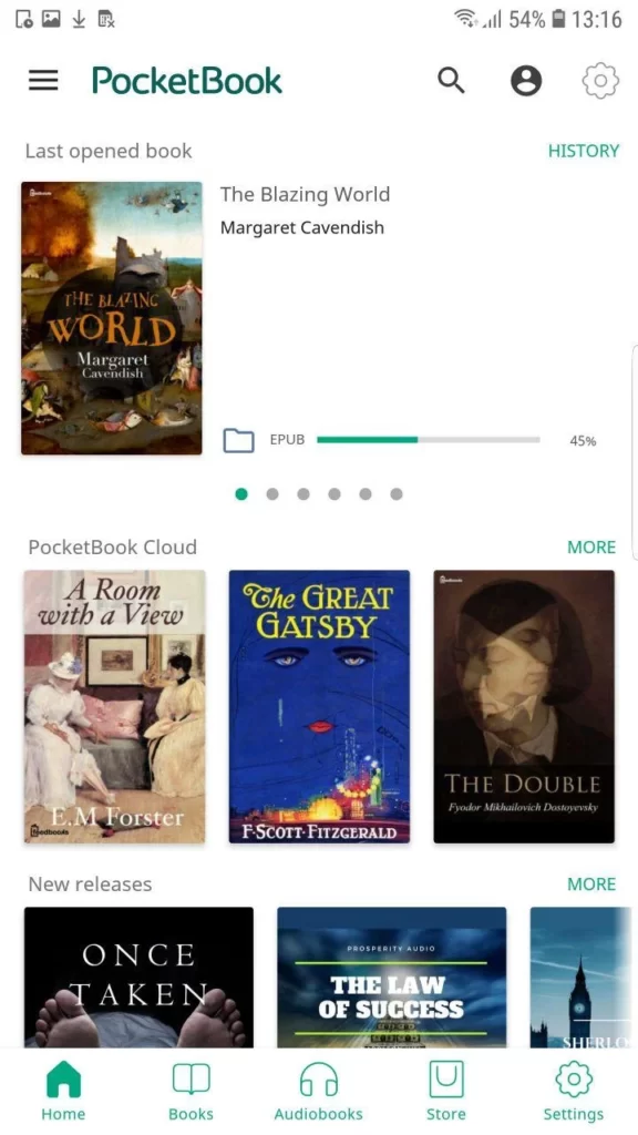 Free EBook App: PocketBook Reader