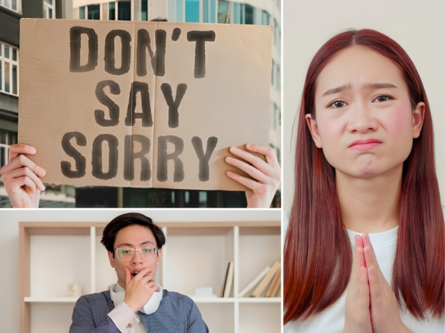 What are the other ways of saying sorry?