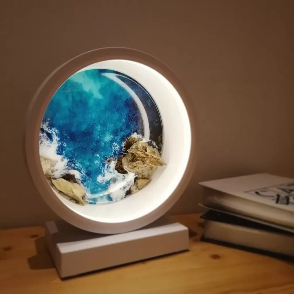 Moonlight Coastal Lamp