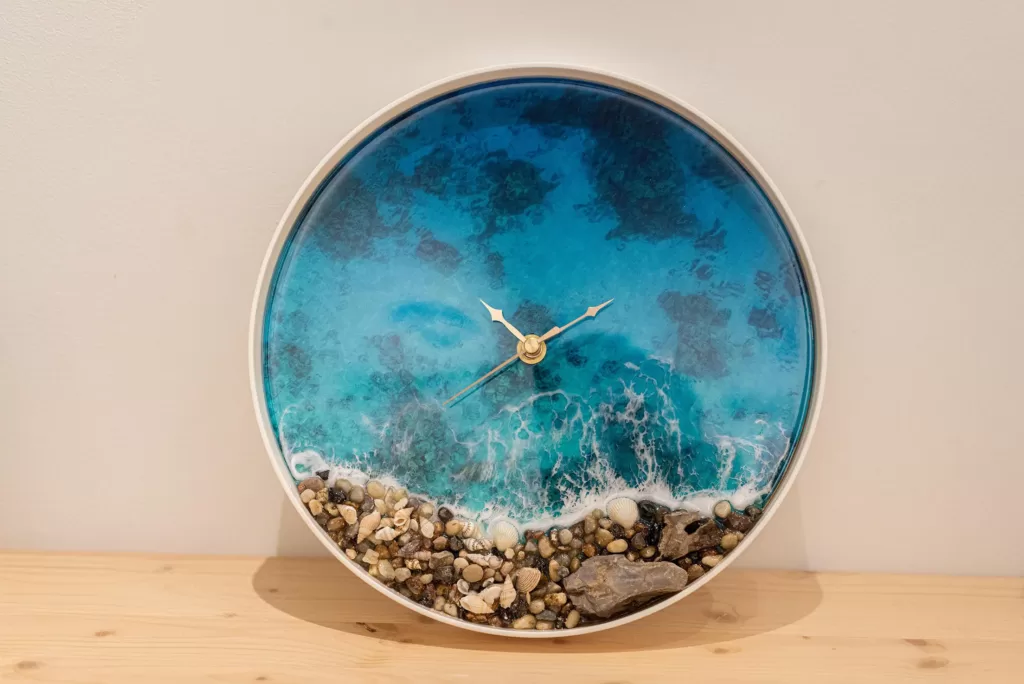 Ocean Scenery Clock