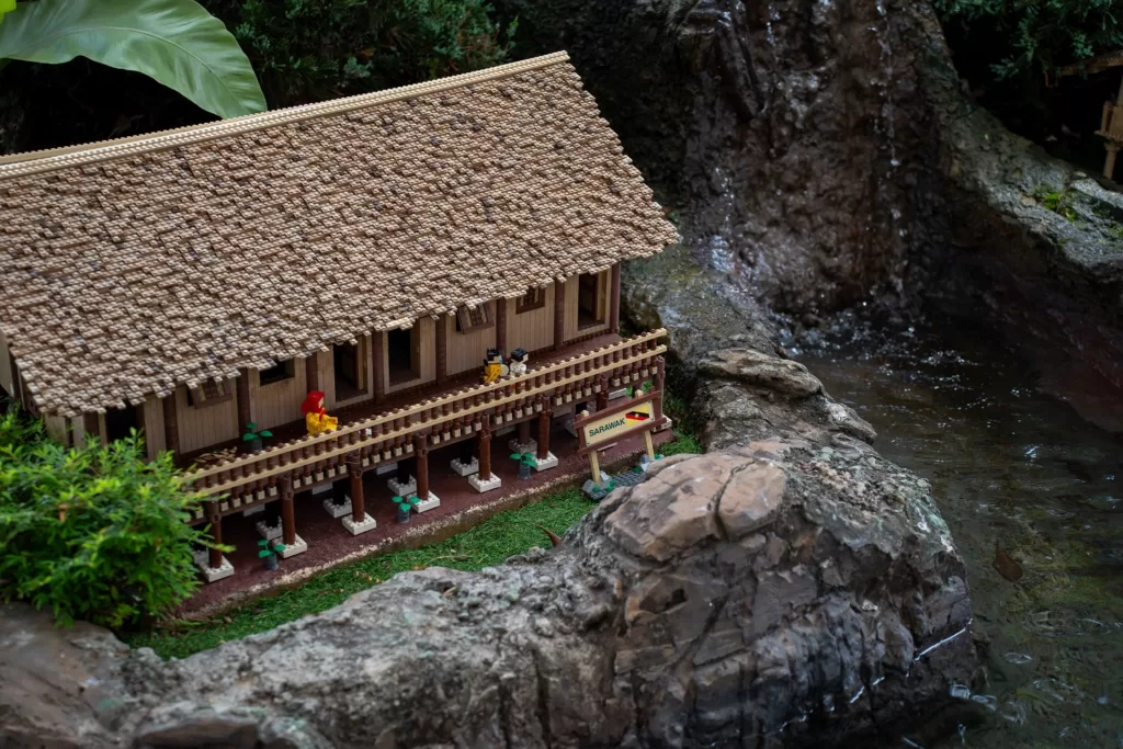 LEGO miniature at Kuching area