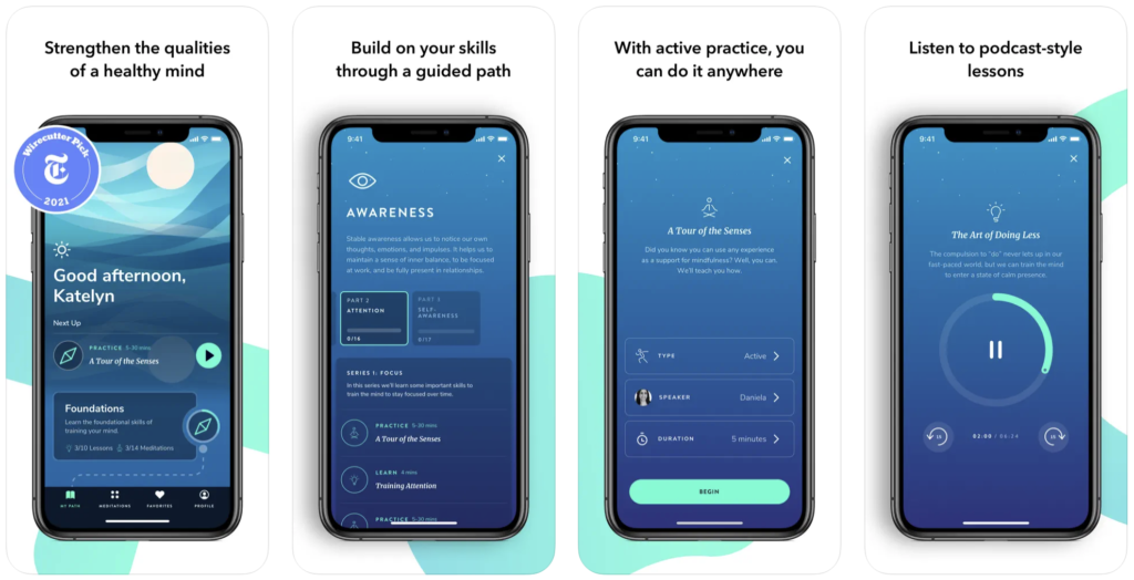 5 Meditation Apps: Healthy Minds Program