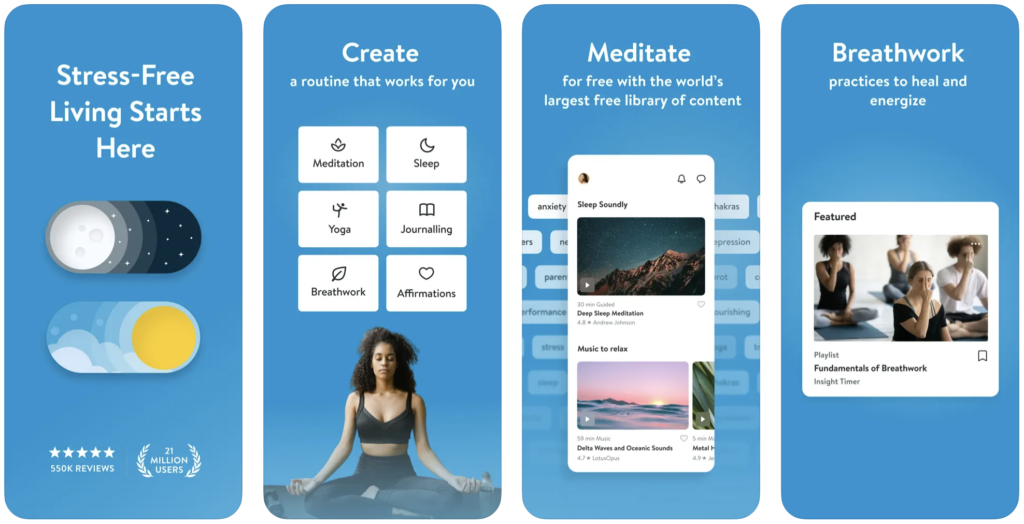 Insight Timer to Meditate