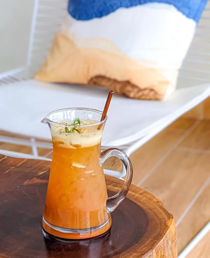 Wide Selections Of Drinks To Pick @ Pejam Mata Cafe: Orange Ginger Sparkler