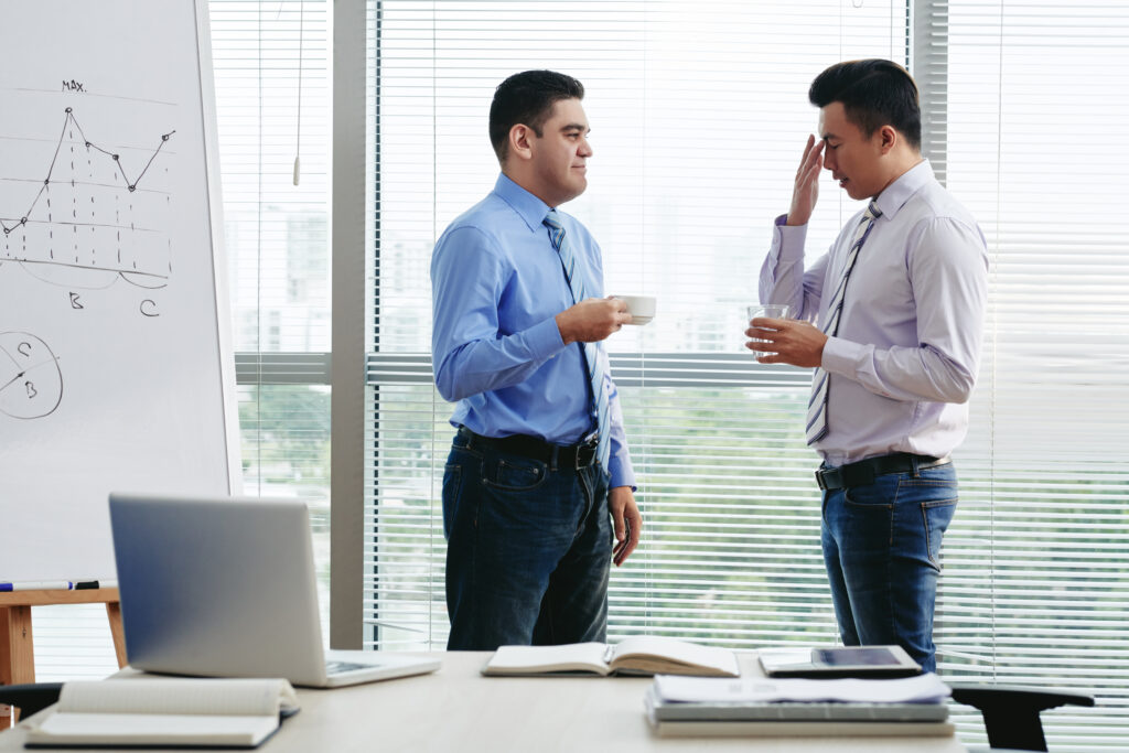 Dealing with a passive aggressive colleague