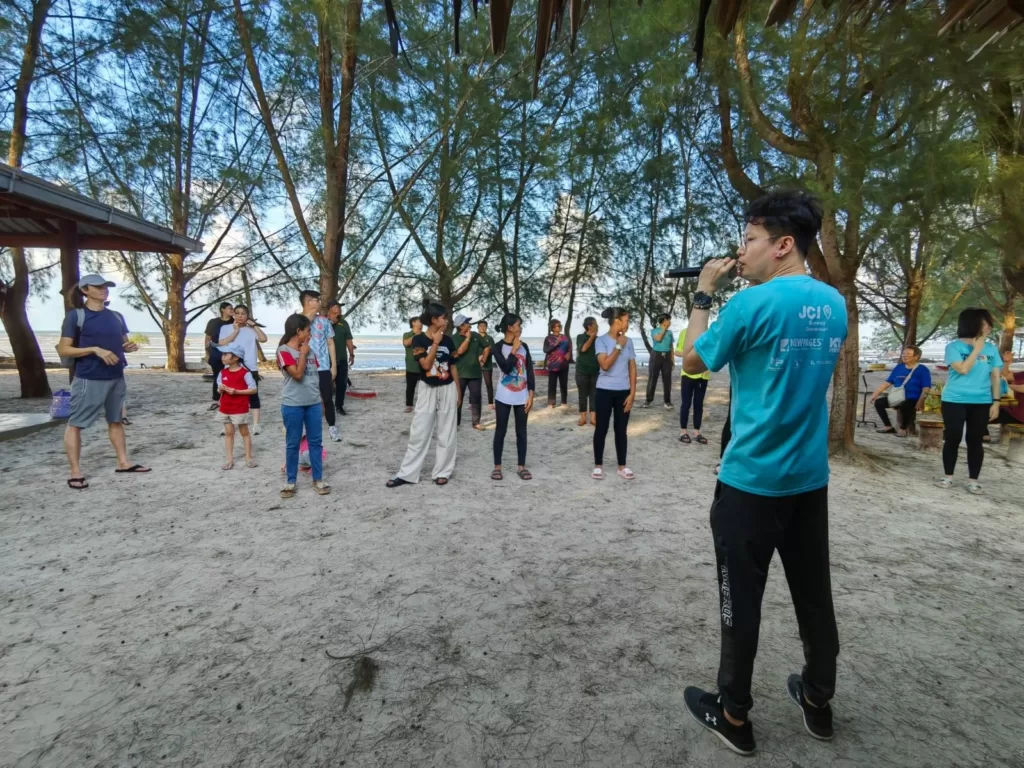 The Collaboration With Orang Asli Pantai Cunang Tanjung Sepat