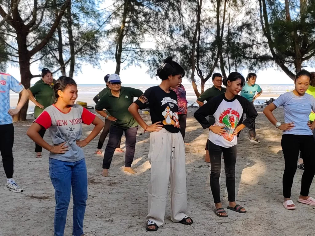 The Collaboration With Orang Asli Pantai Cunang Tanjung Sepat