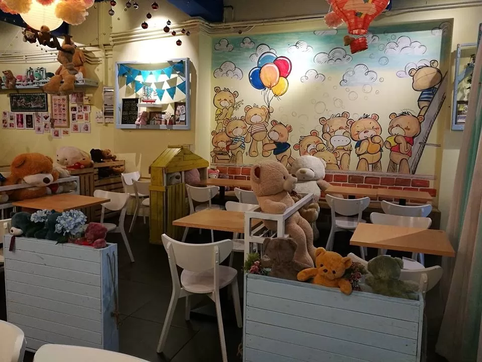 The Cozy Vibes In The Teddy Cafe