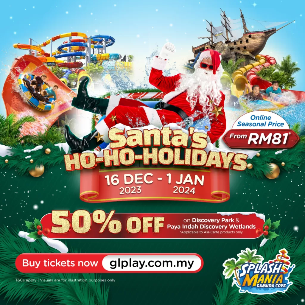 SplashMania Waterpark 50% Discount