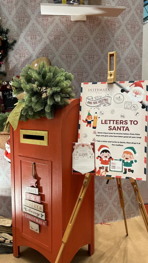 Letters to Santa at 'Book Your Christmas Intermark Mall 