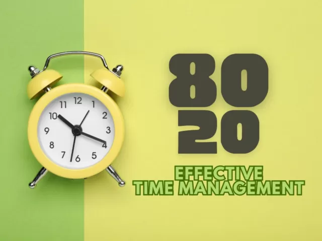 Pareto Principle In Time Management