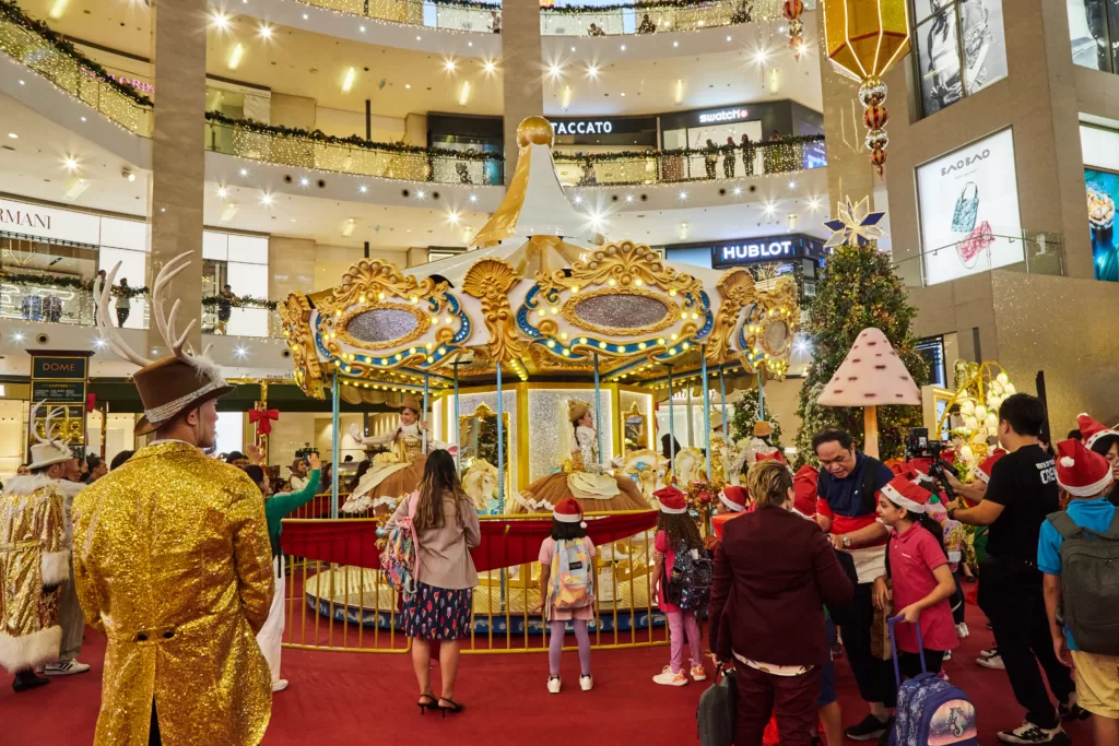 merry carousel ride