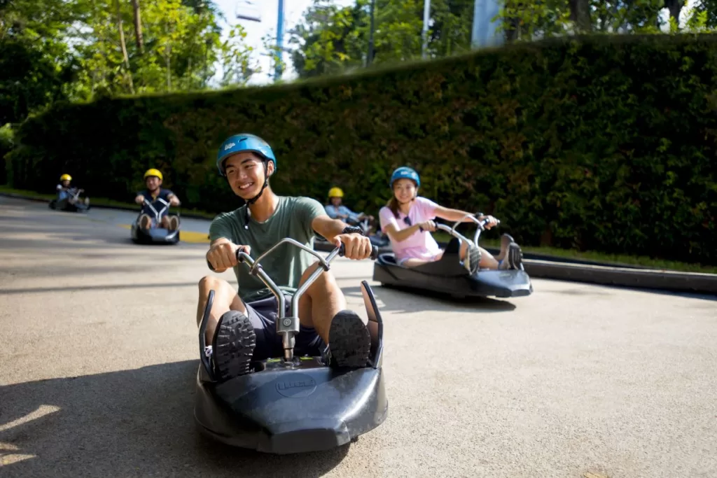 Enjoy Luge Ride In Skyline Luge Gamuda Gardens